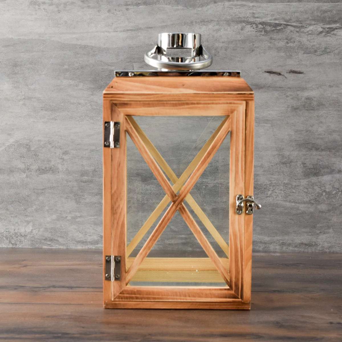 Yates Wooden Lantern - Large