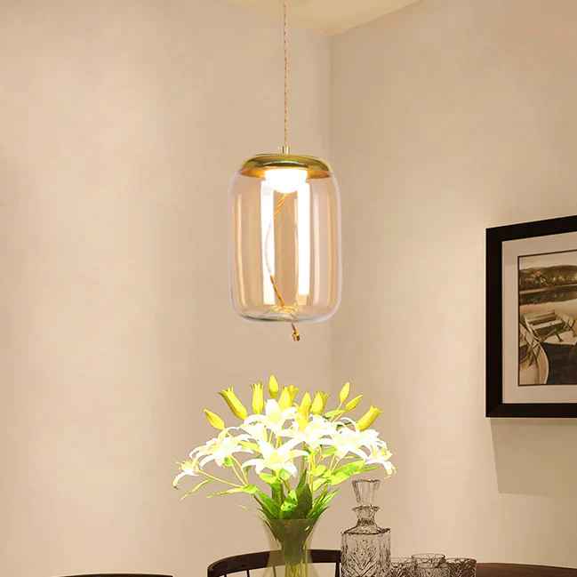 Led Cognac Pendant Lamp