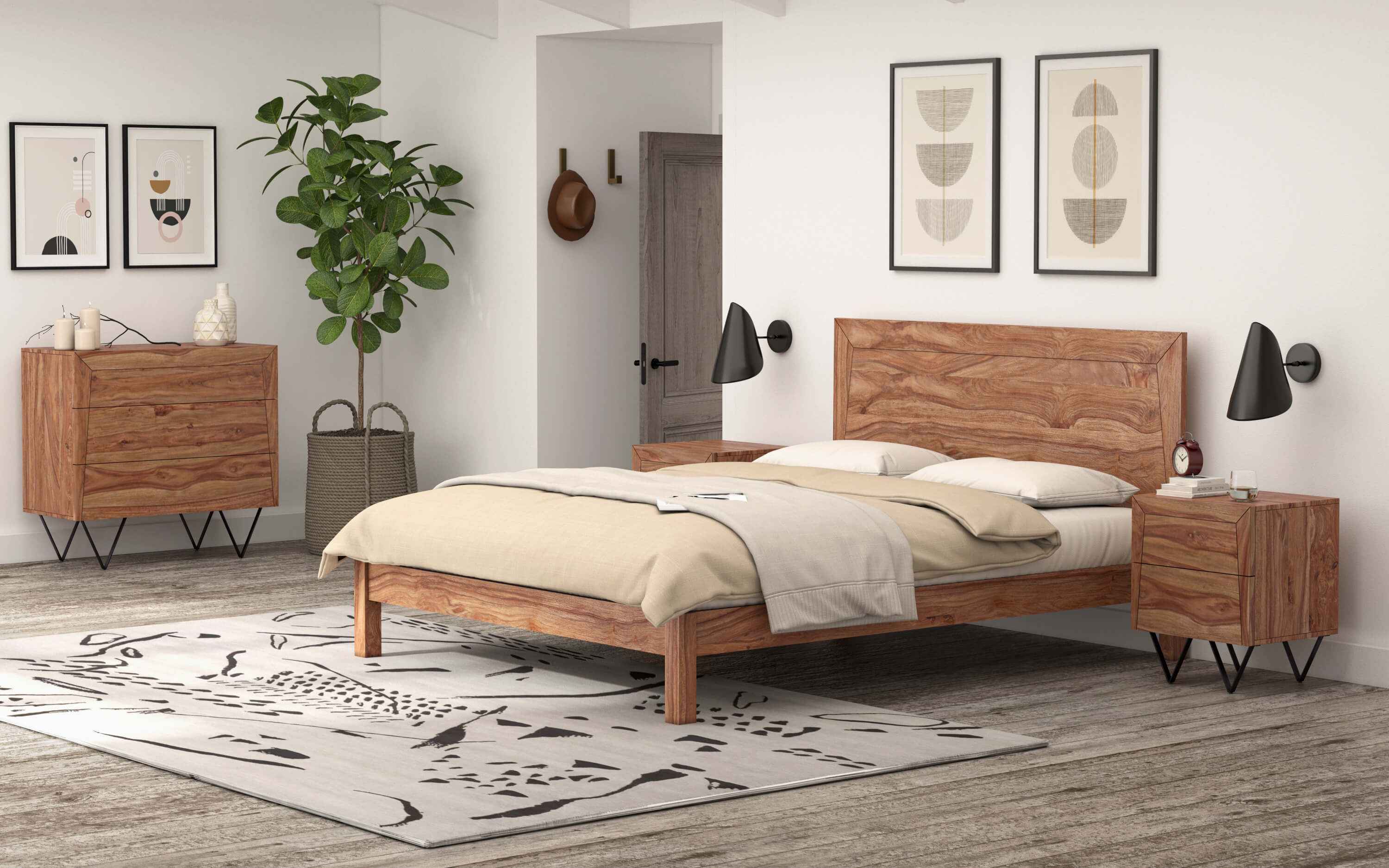 Metric King Non Storage Bed