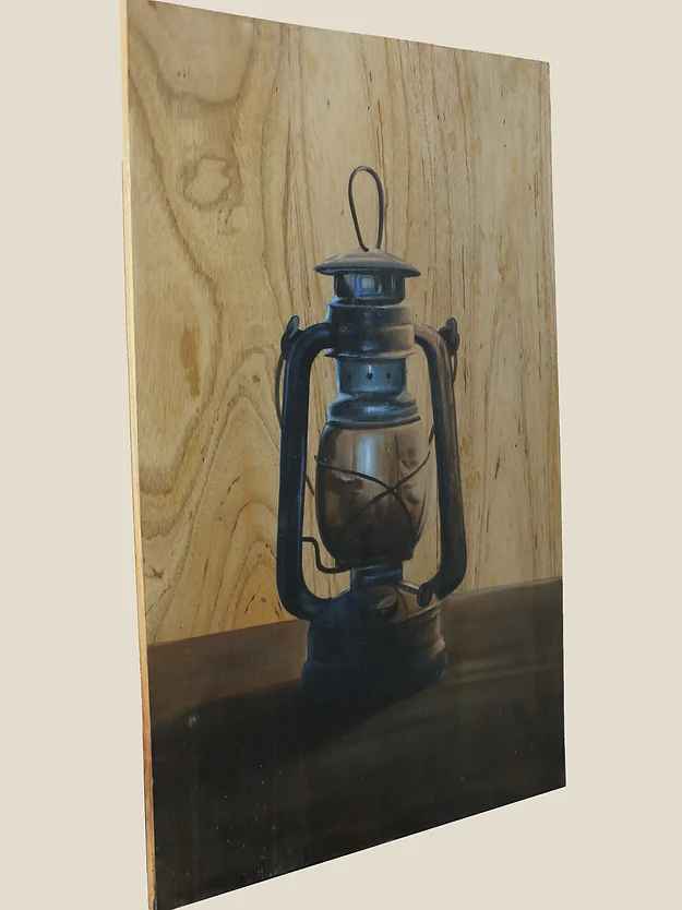 Kerosene Lamp Painting