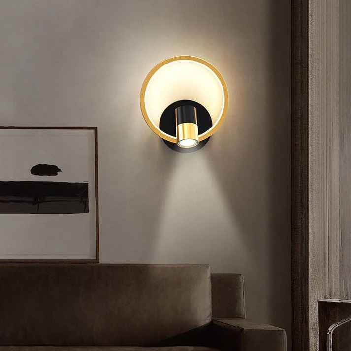 Round Modern Wall Light