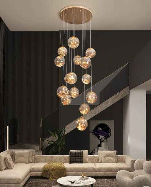 15 Light Fairy Duplex Chandelier