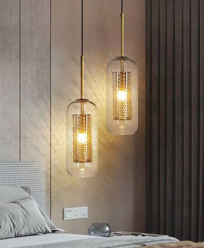 Long Transparent Pendant Light