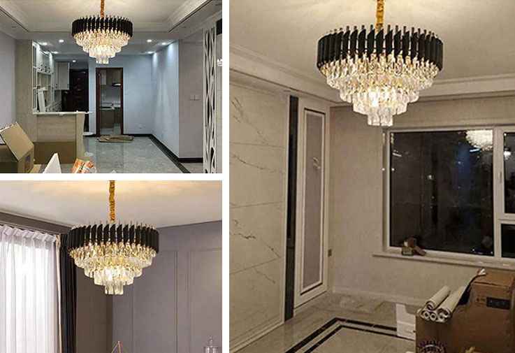 Mamba Tube Crystal Chandelier