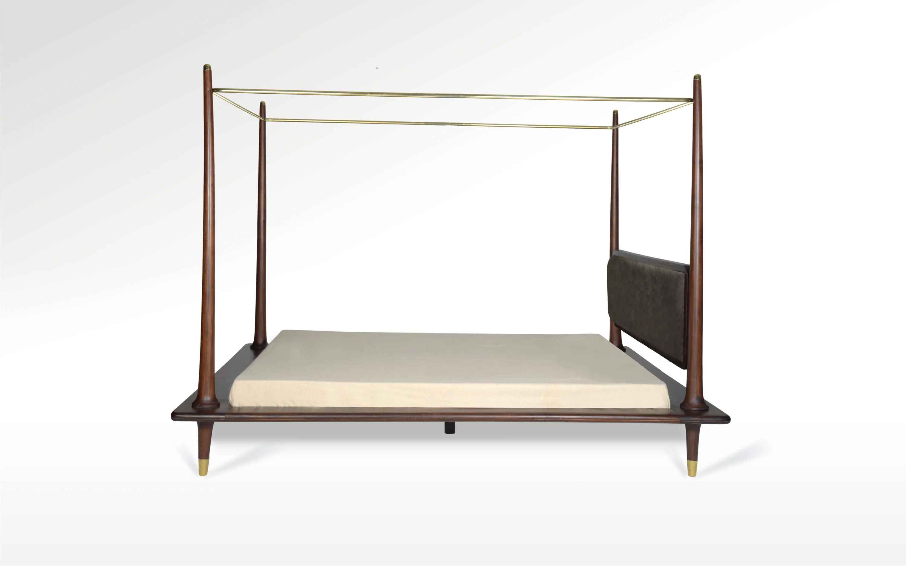 Navah Queen Bed Teak Wood