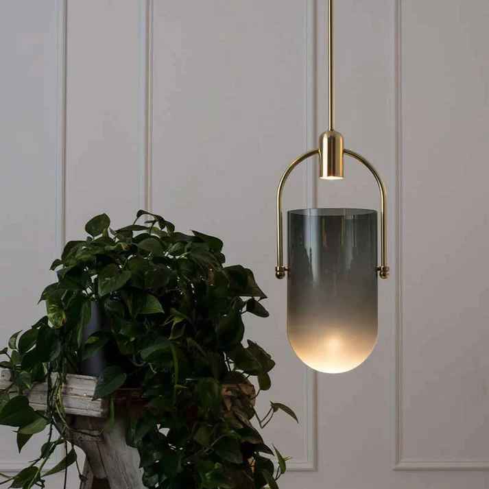 Amber Pendant Light