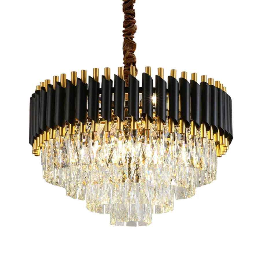 Mamba Tube Crystal Chandelier