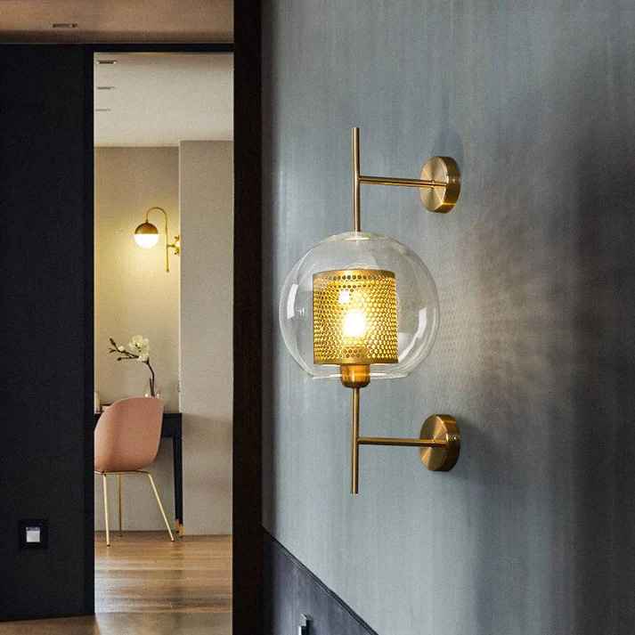 Round Long Wall Light