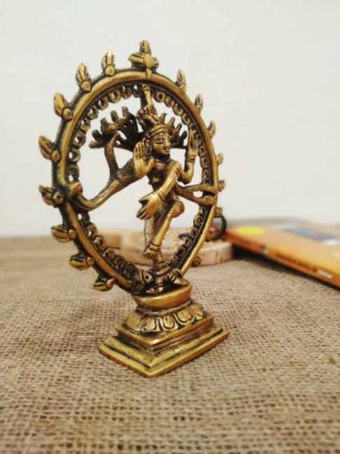 The Shaivya Brass Table Top Decor