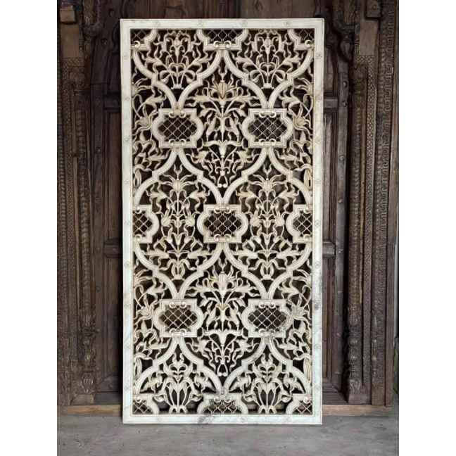 The Indraya Antique Jaali Wall Panel