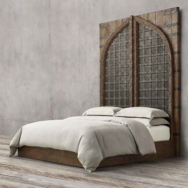 The Sumer Indian Fortress Headboard