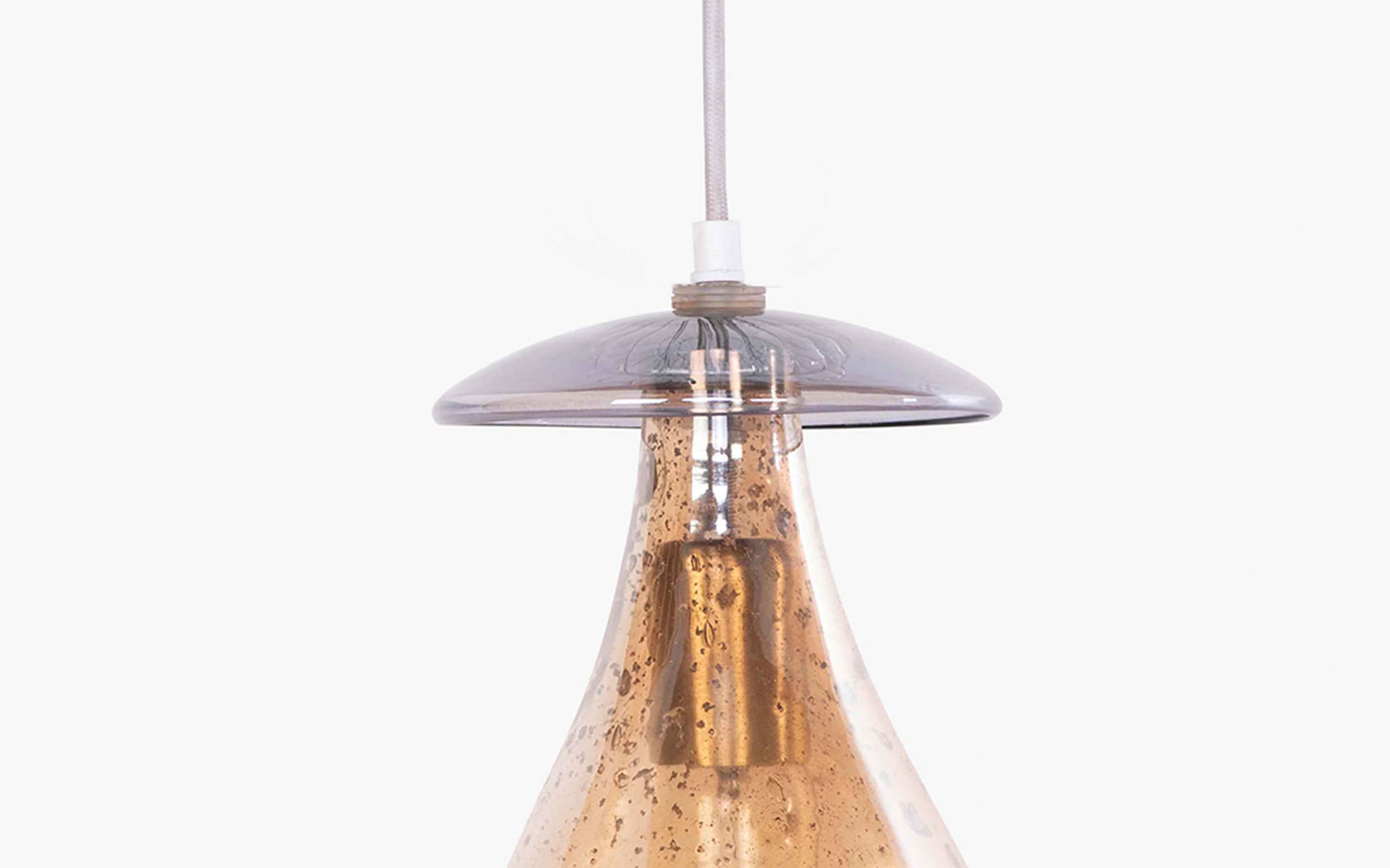 Henka Green Hanging Lamp Tall
