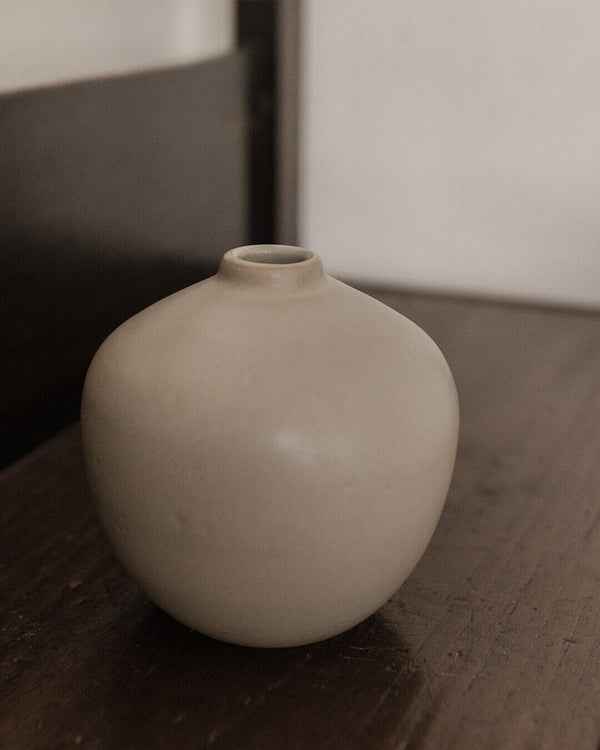 Smoky Minimal Vase