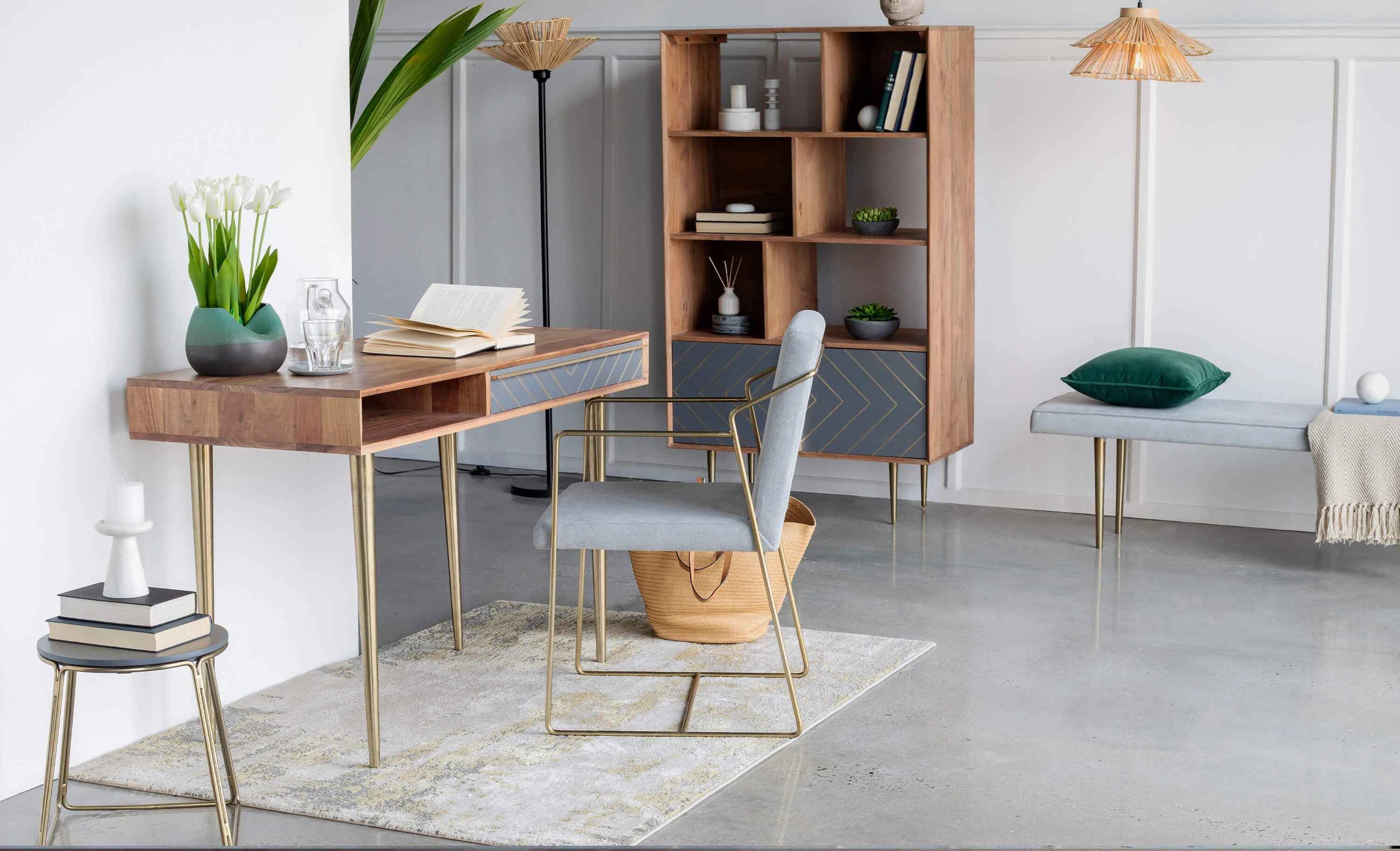 Toshi Study Table With Chair