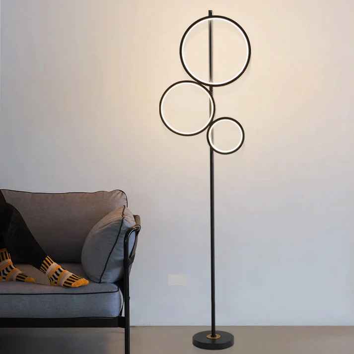 3 Rings Floor Standing Lamp