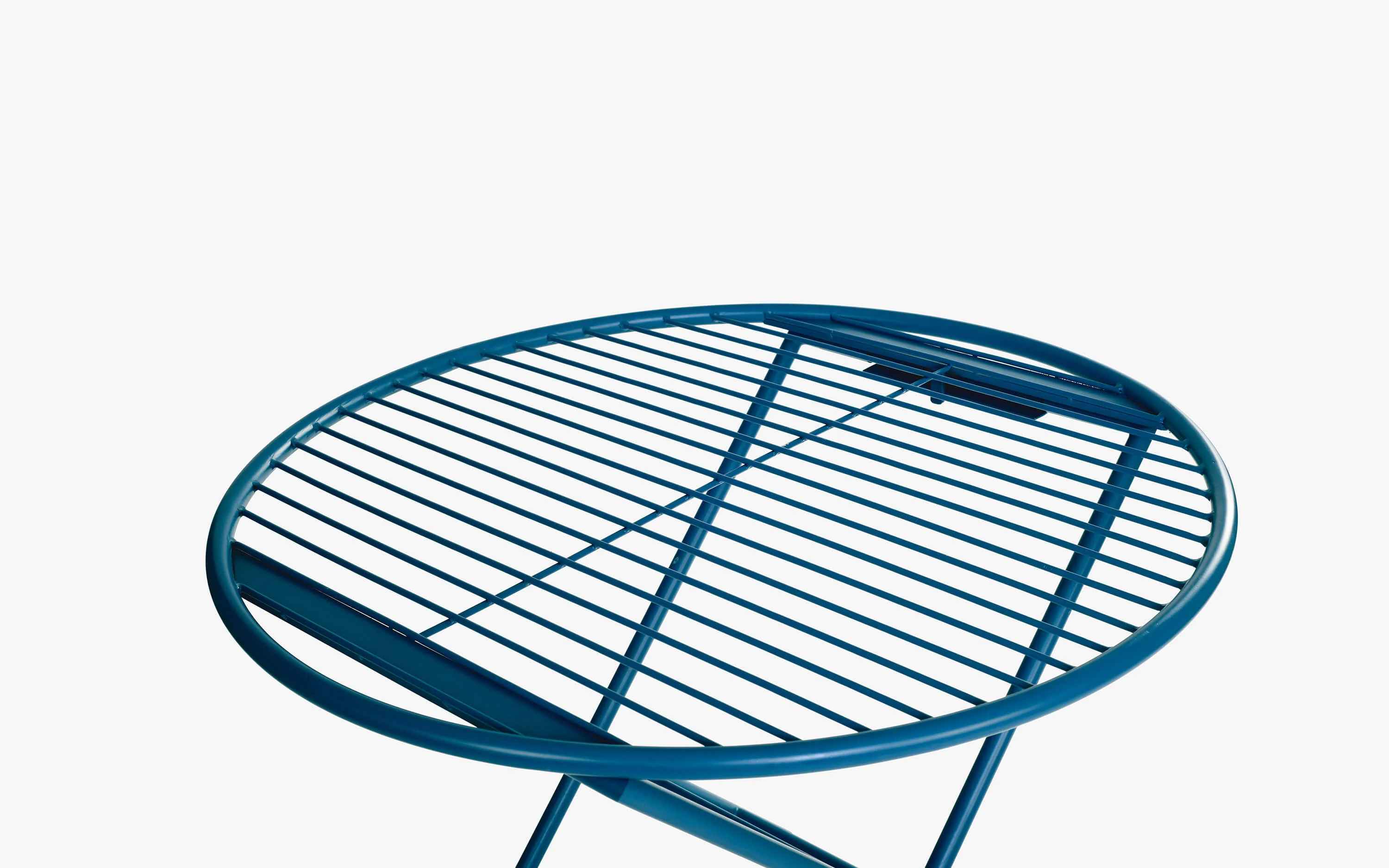 Patio Blue Folding Table