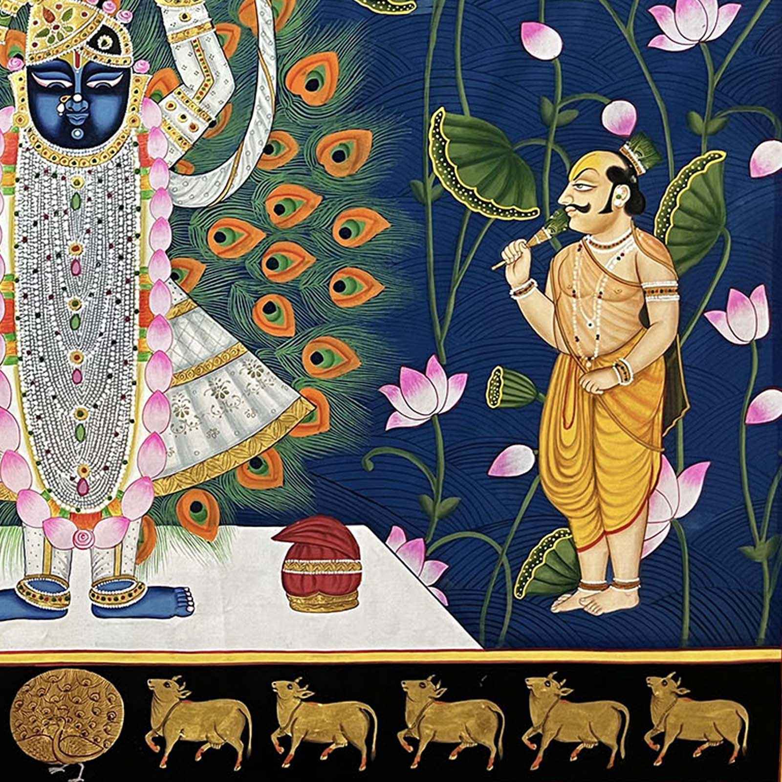 Traditional Pichwai Painting Shrinathji