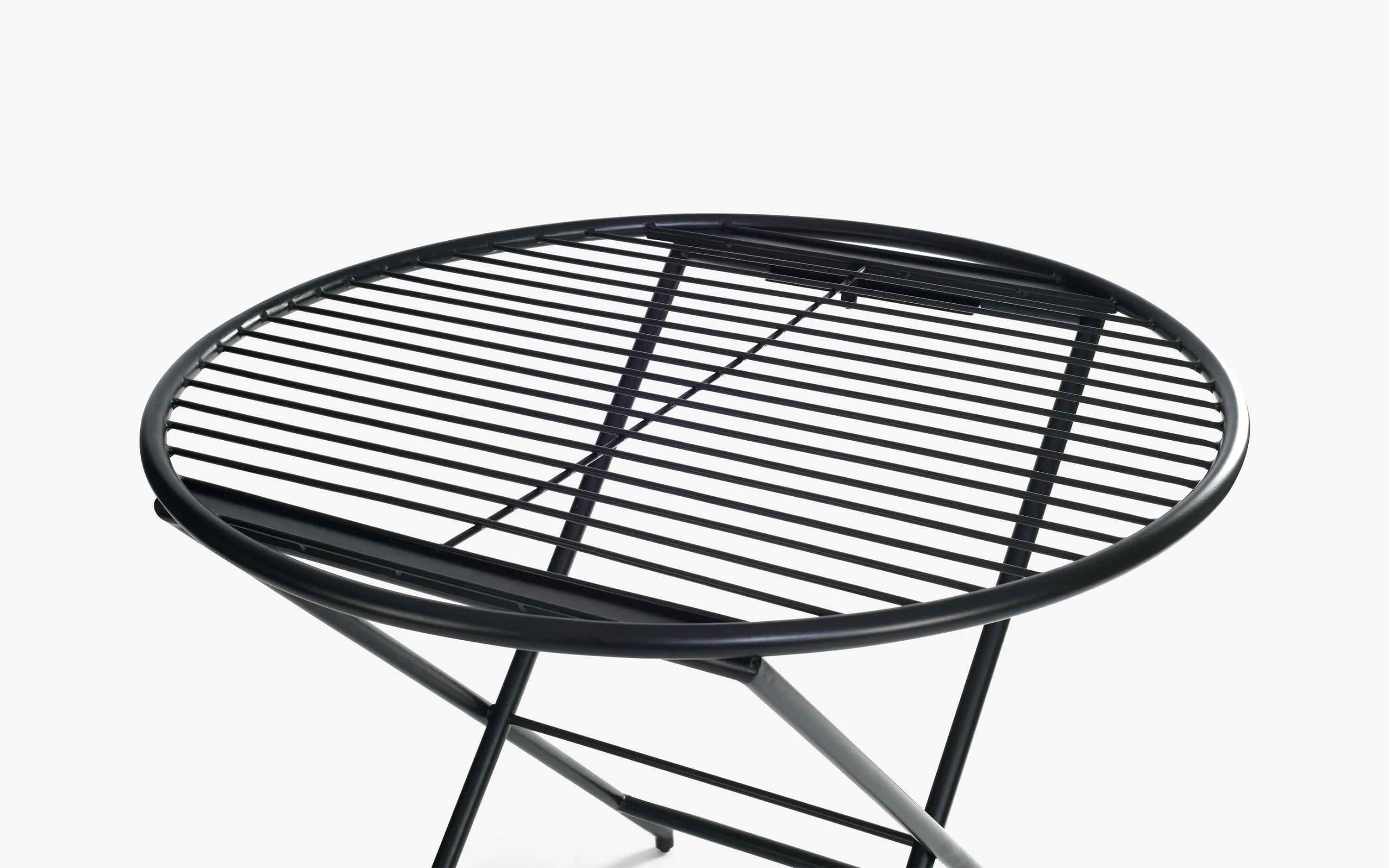 Patio Black Folding Table