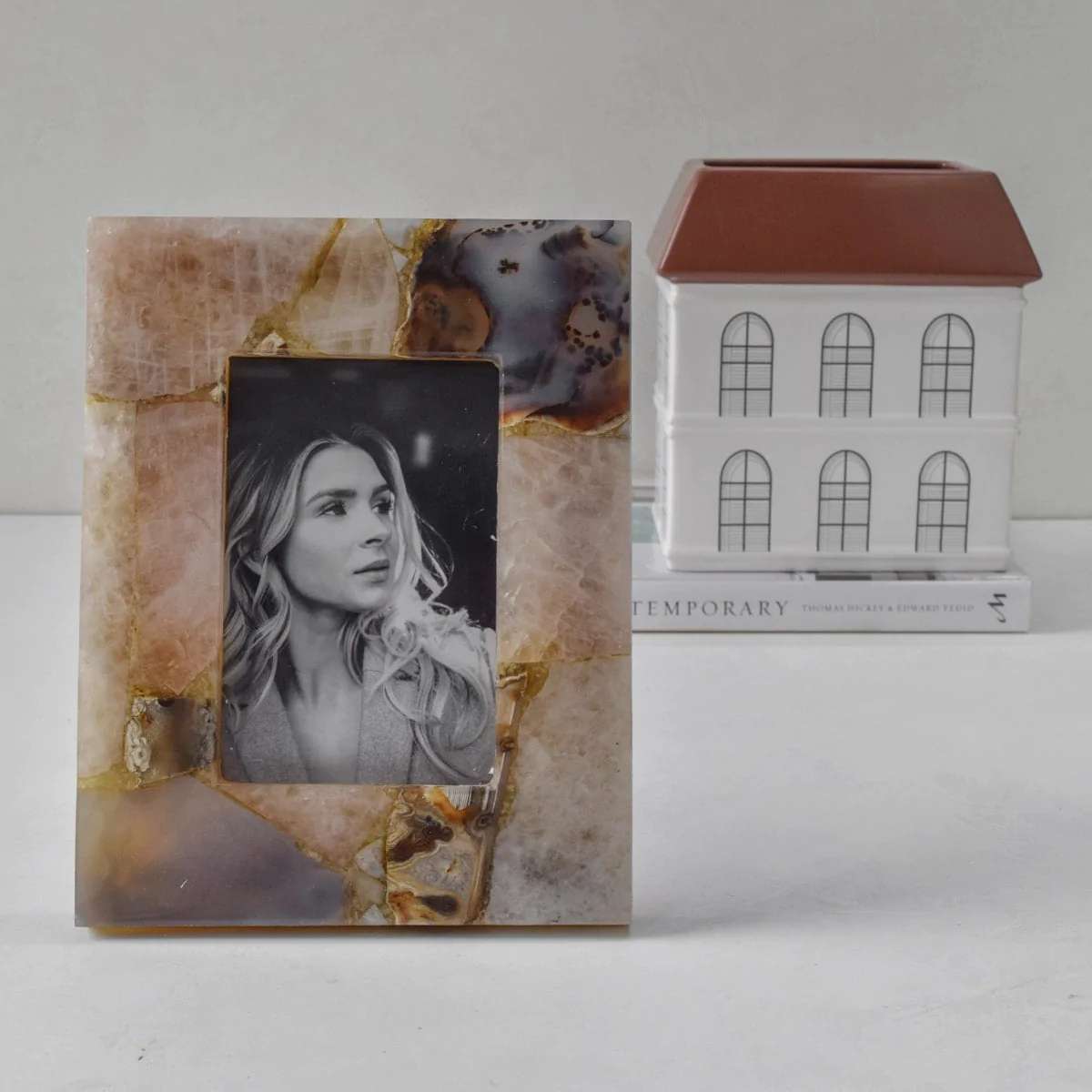 Chrishell Agate Photo Frame