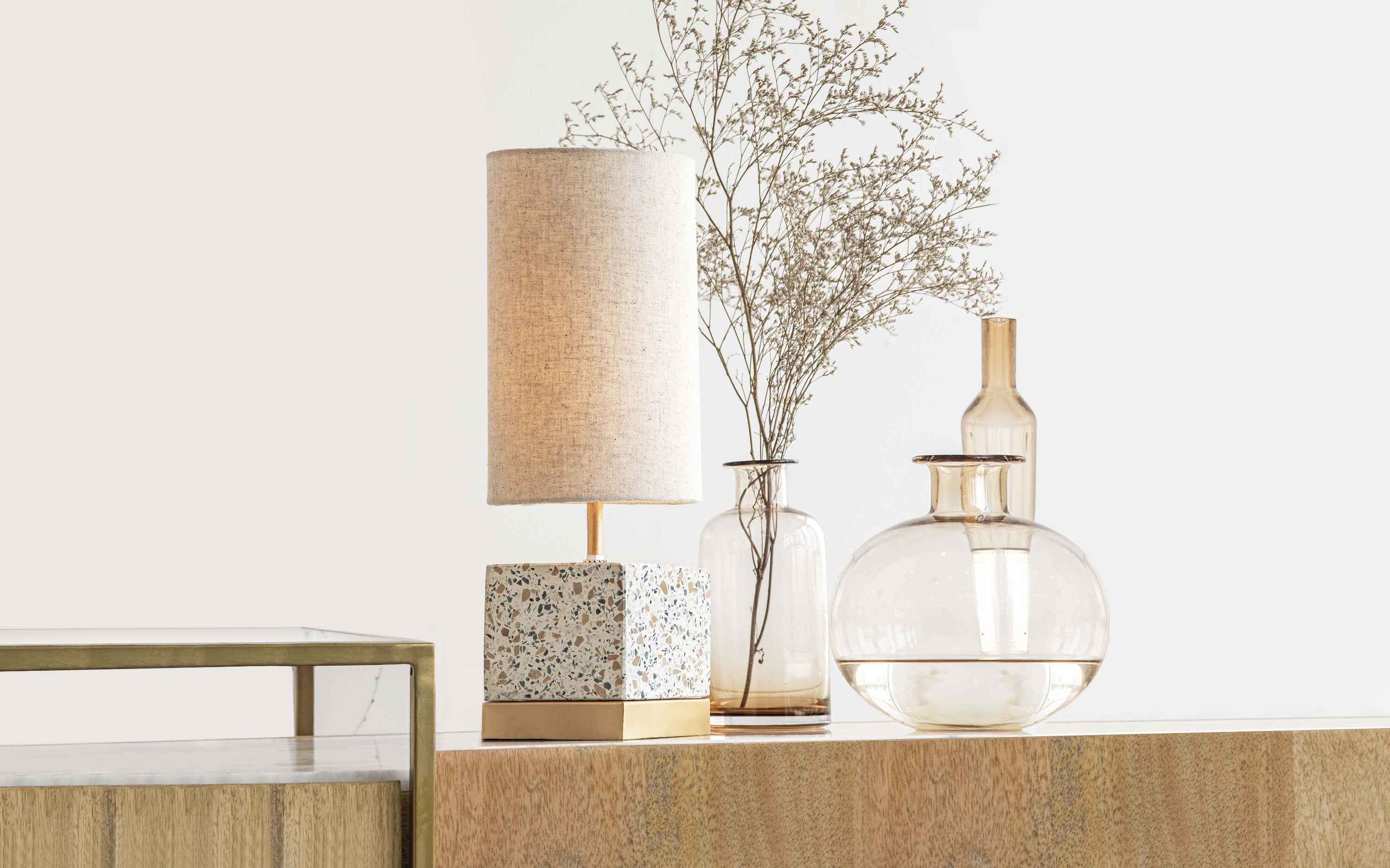 Speckle Table Lamp Square