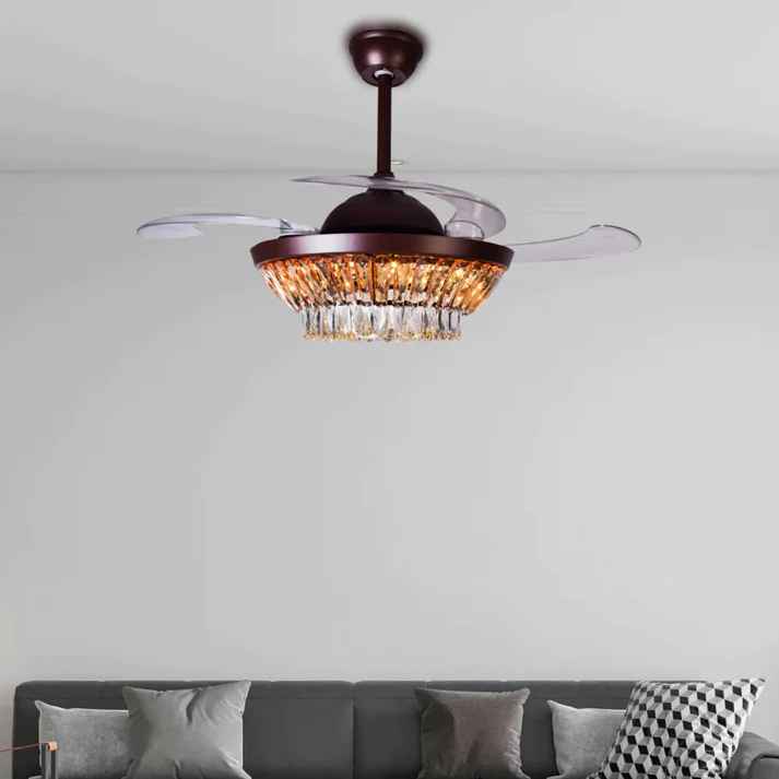 Crystal Ceiling Fan