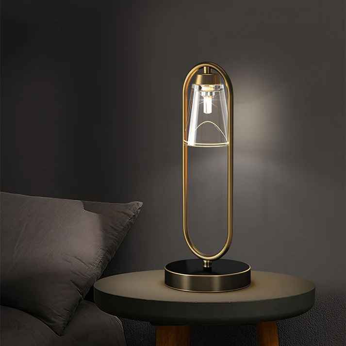 Copper Table Lamp