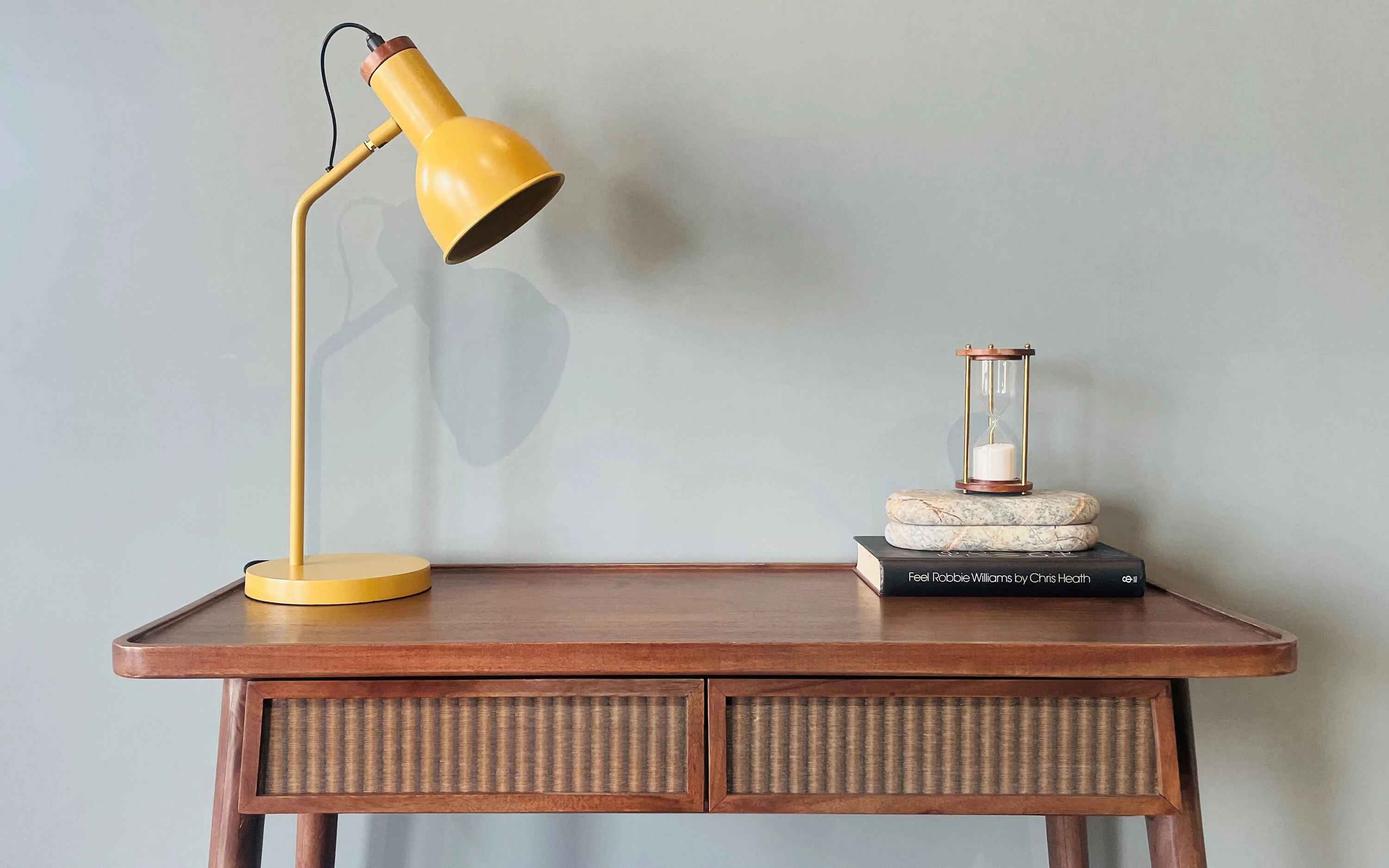 Lisa Study Table Lamp Mustard