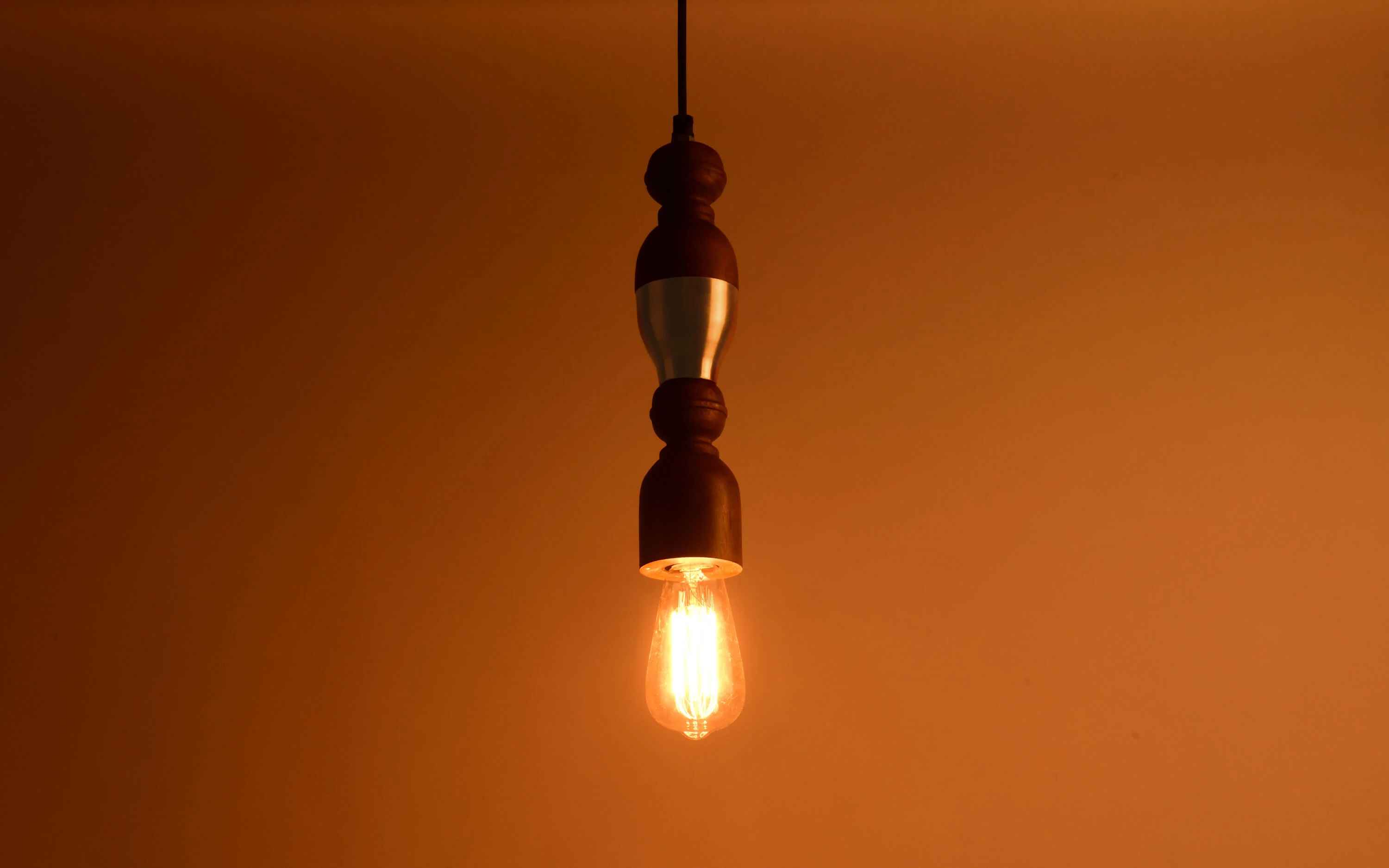 Jodha Gold Hanging Lamp Filament