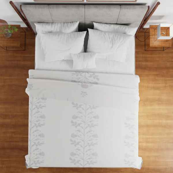 Moss Embroidered Bedsheet Set