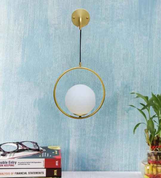 Ring Globe Wall Lamp