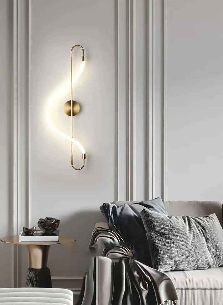 Long Acrylic Tube Wall Light