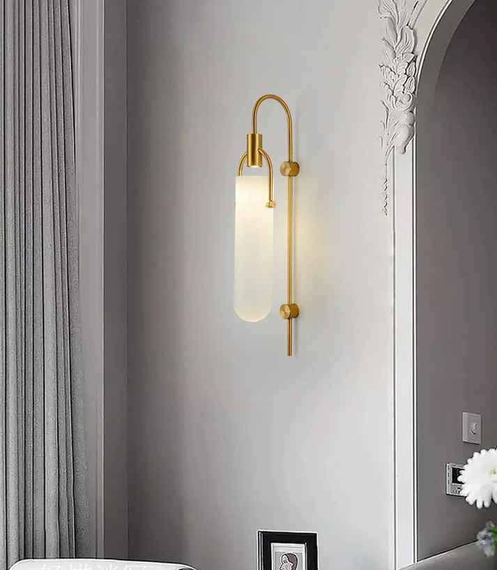 Frost Long Glass Wall Light