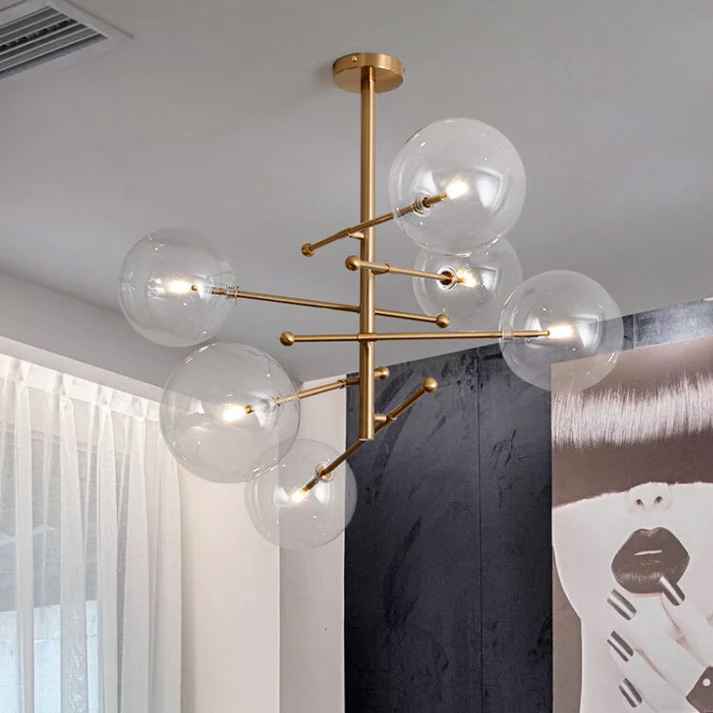 Creative Modern Magic Bean Chandelier