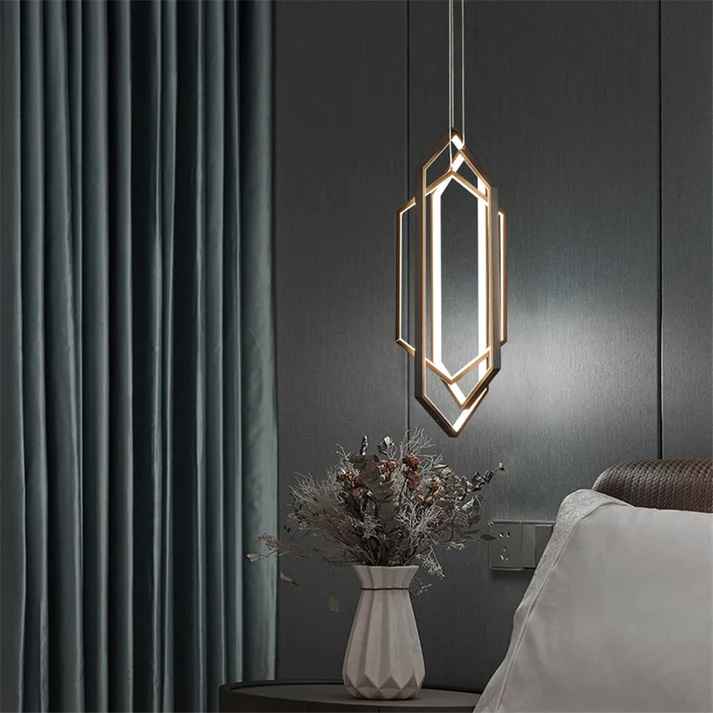 Nordic Geometric Shaped Pendant Lamp