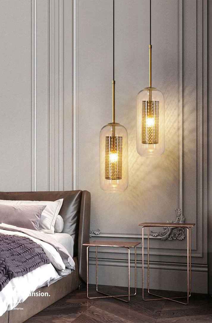 Long Transparent Pendant Light