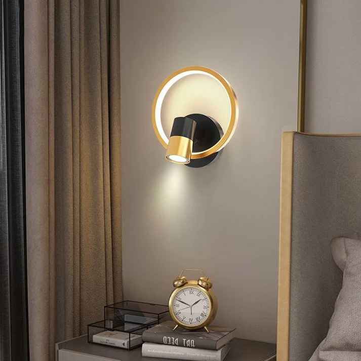 Round Modern Wall Light