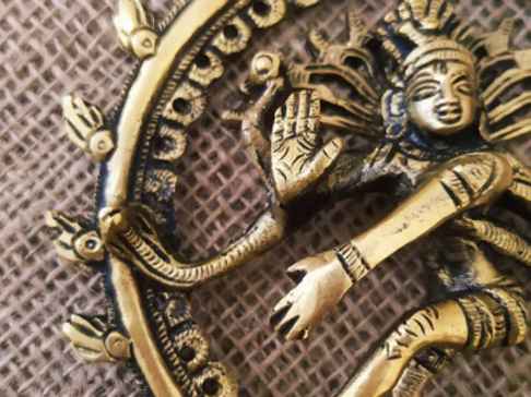 The Shaivya Brass Table Top Decor