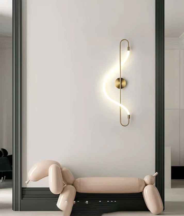 Long Acrylic Tube Wall Light