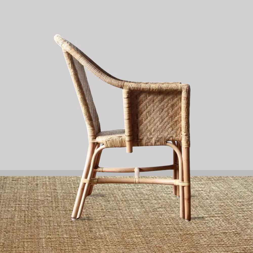 Coastal Oasis Cane Chair