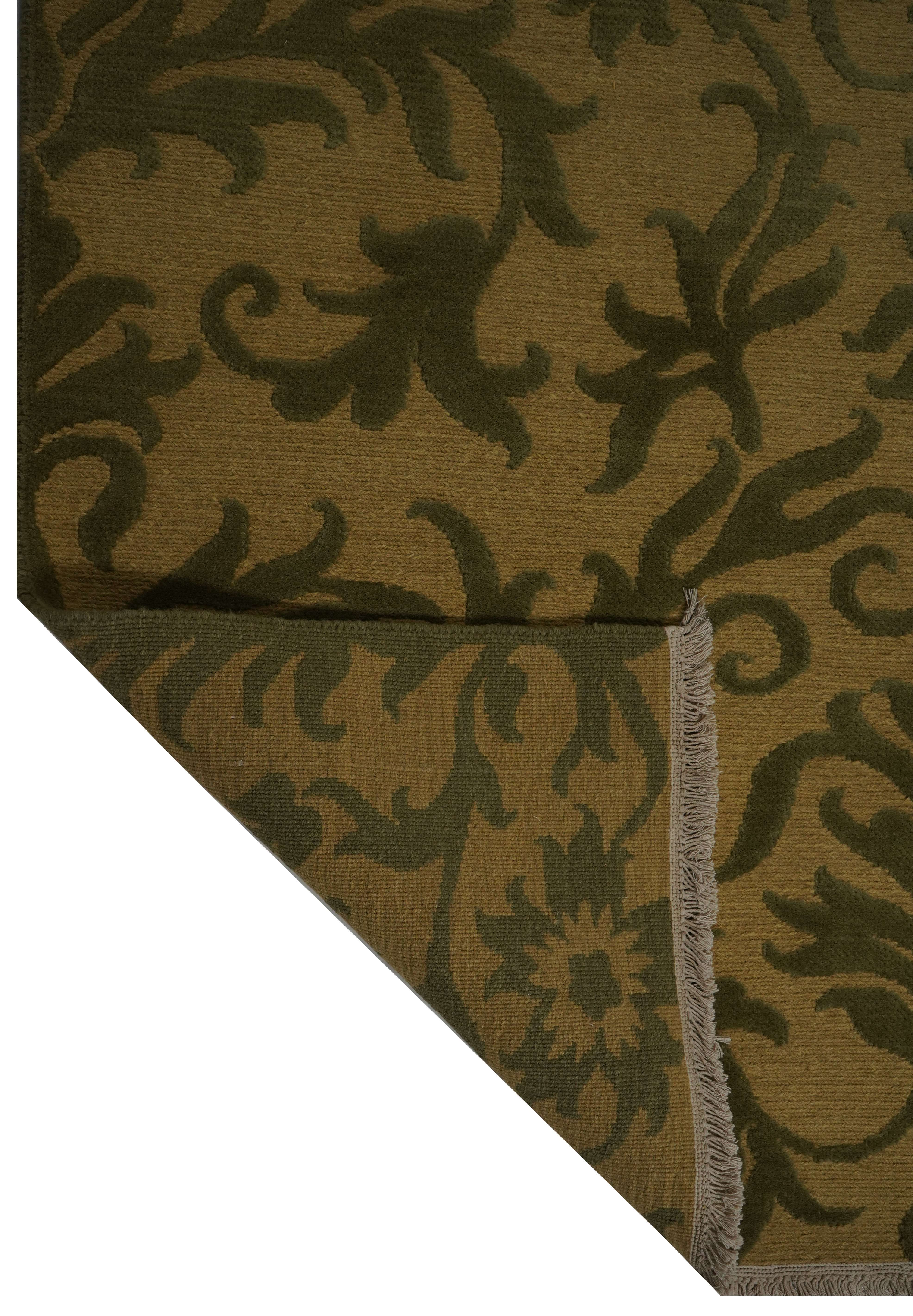 SUMAK GREEN FLORAL RUG