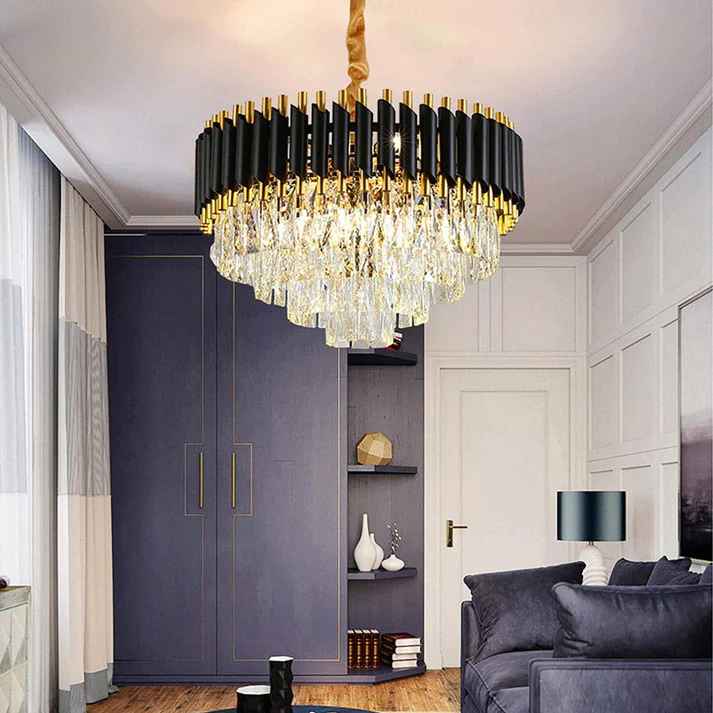 Mamba Tube Crystal Chandelier