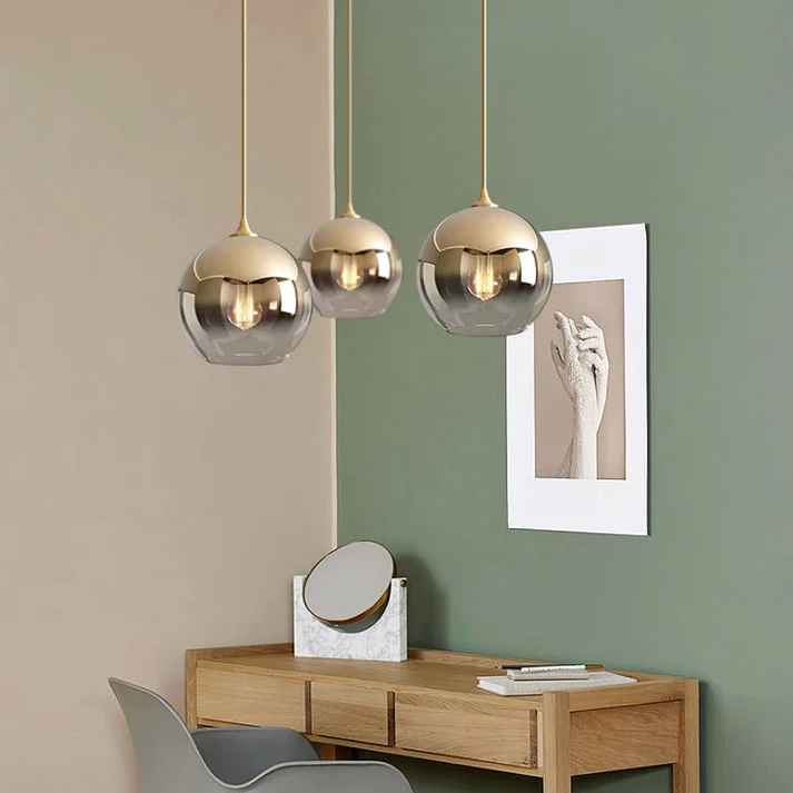 Creative Ball Metal Pendant Lamp