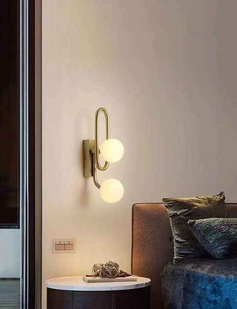 Dual Globe Wall Light