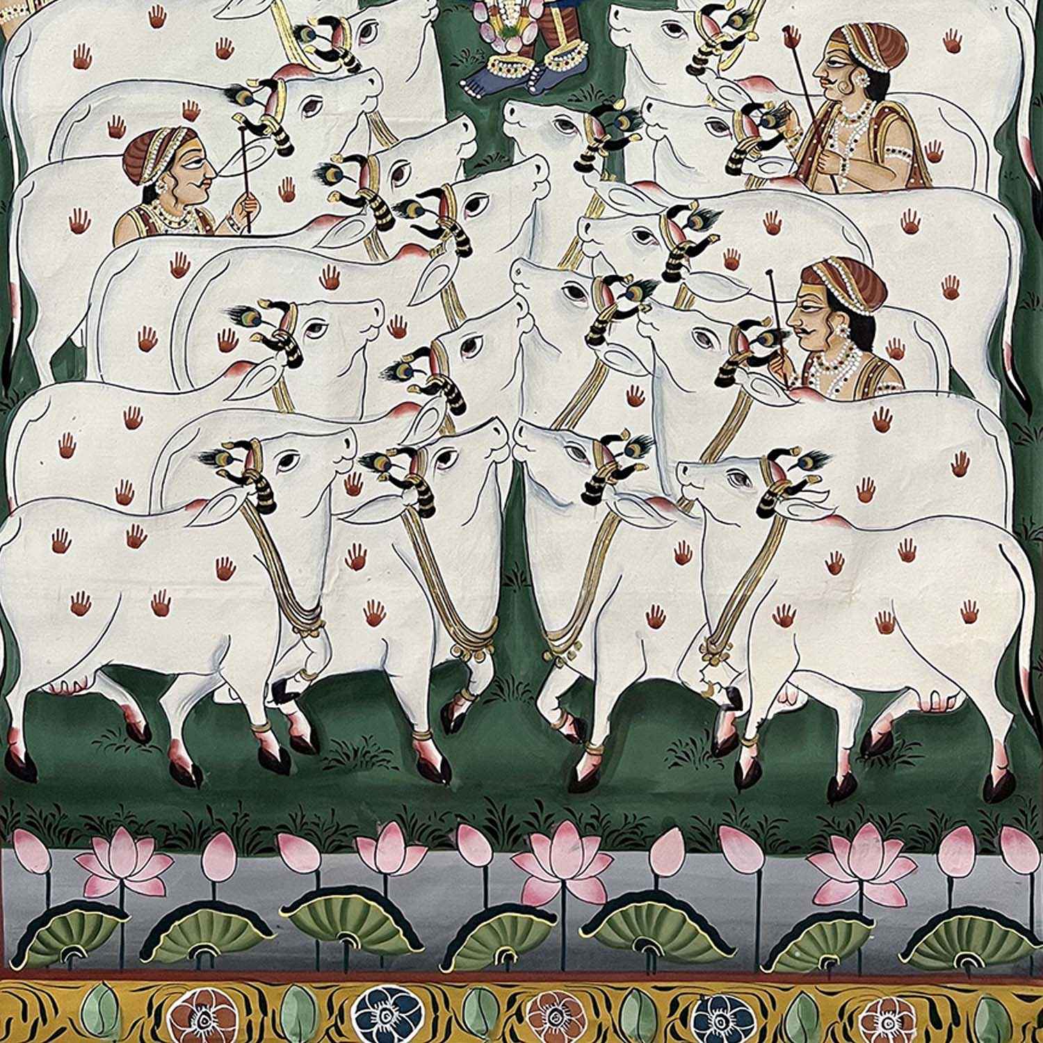 Shrinathji & Cows Gopasthmi