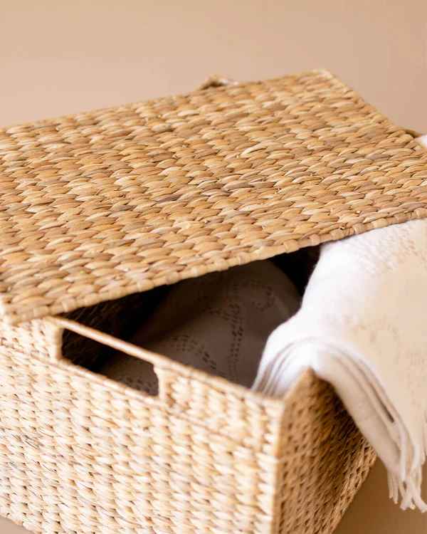 Rectangular Wicker Tray