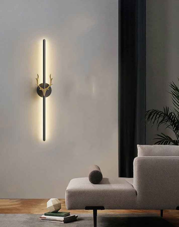 Modern Long Deer Led Wall Lamp