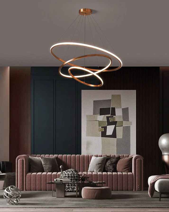 3 Ring Modern Led Chandelier