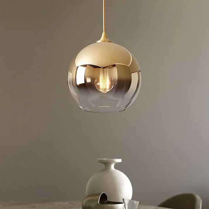 Creative Ball Metal Pendant Lamp