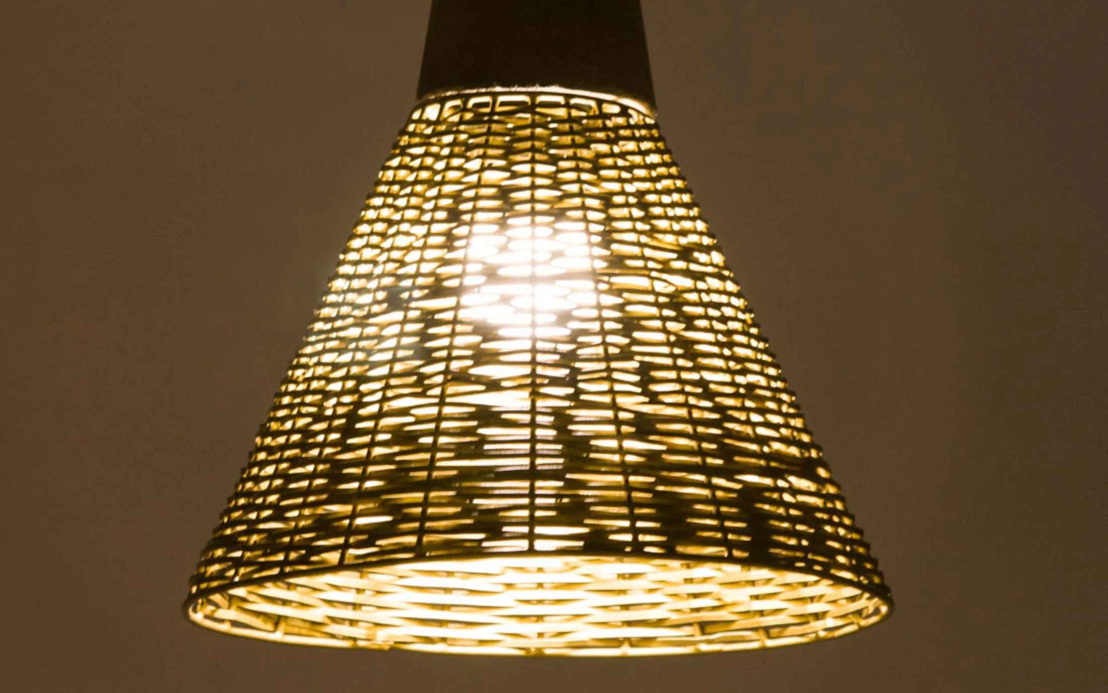 Cage Conical Hanging Lamp