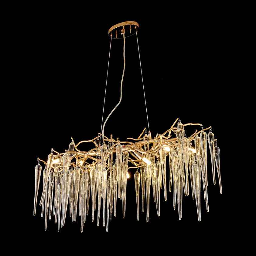 Modern French Branch Chandelier